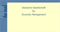 Desktop Screenshot of diversity-gesellschaft.de